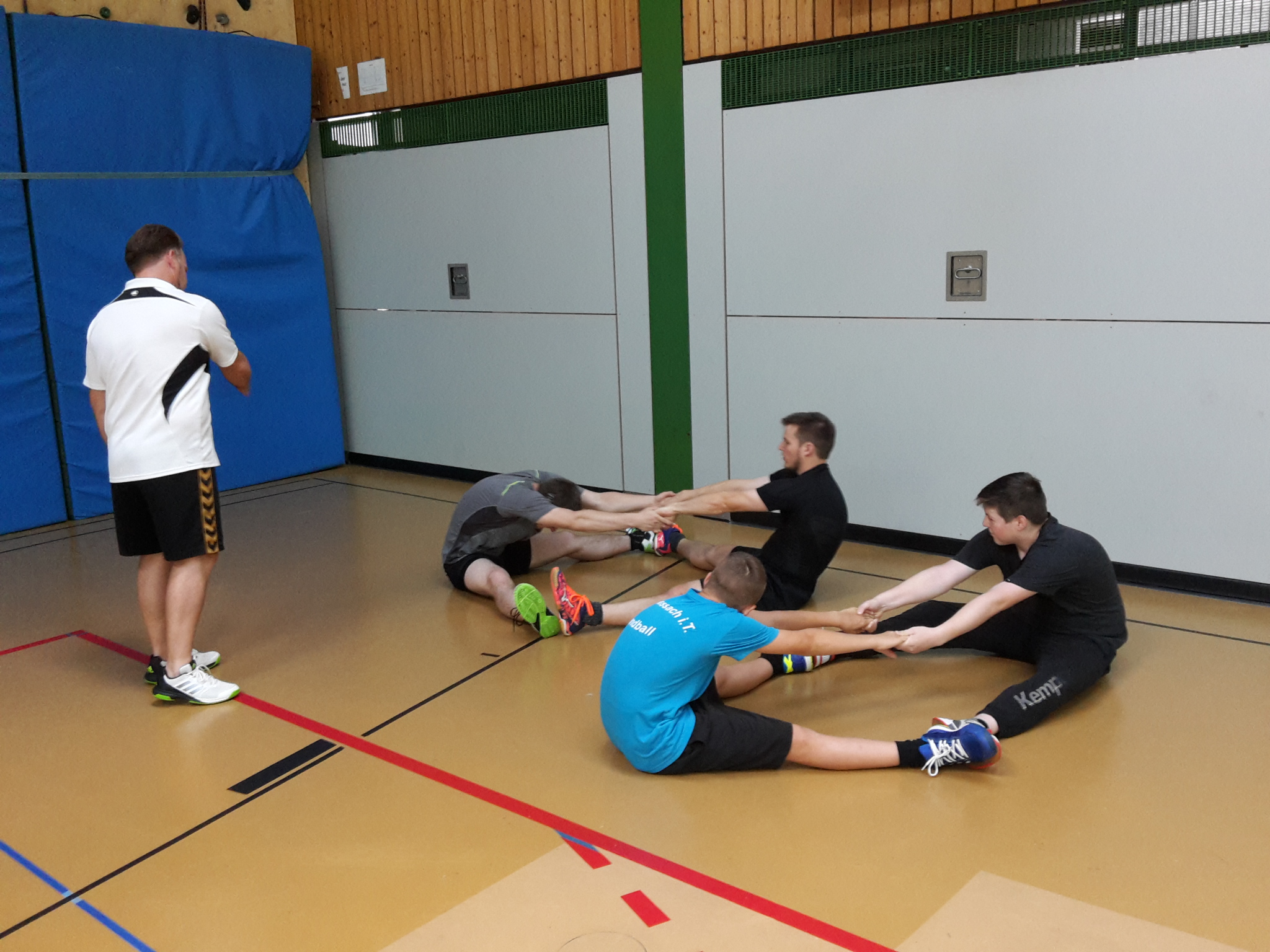 Torwarttraining mit Nationaltorhüter SG Weissach im Tal Handball