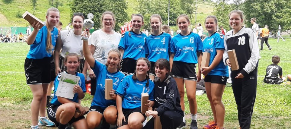 Weibliche A-Jugend erreicht den 2. Platz bei den Sporttagen in Oppenweiler