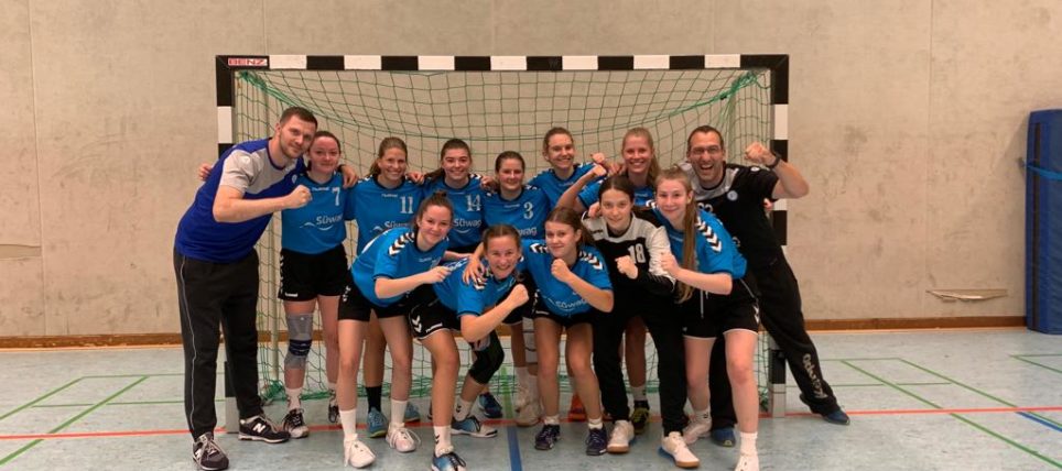 Weibliche B-Jugend gewinnt im Derby gegen Sulzbach-Murrhardt