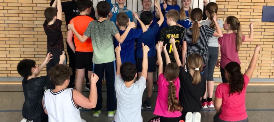 Handball Grundschultag in Oberweissach
