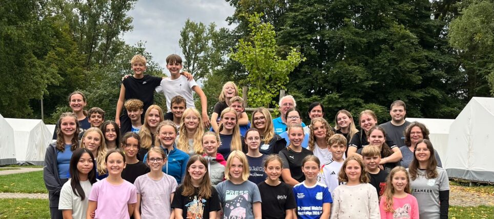 Jugendzeltlager der JSG HaRuWe am Ebnisee