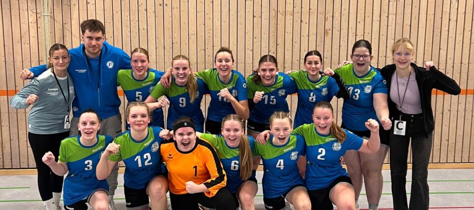 Weibliche B-Jugend gewinnt umkämpftes Spitzenspiel gegen den HC Winnenden