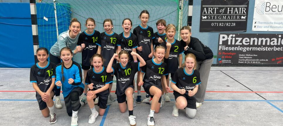 Weibliche D-Jugend 2: Auswärtssieg nach starke Teamleistung