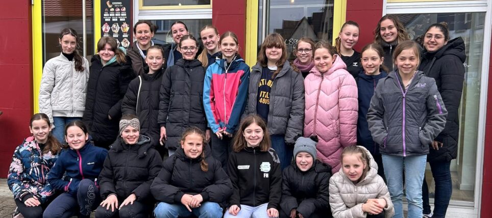 Saisonabschluss der weiblichen D-Jugend