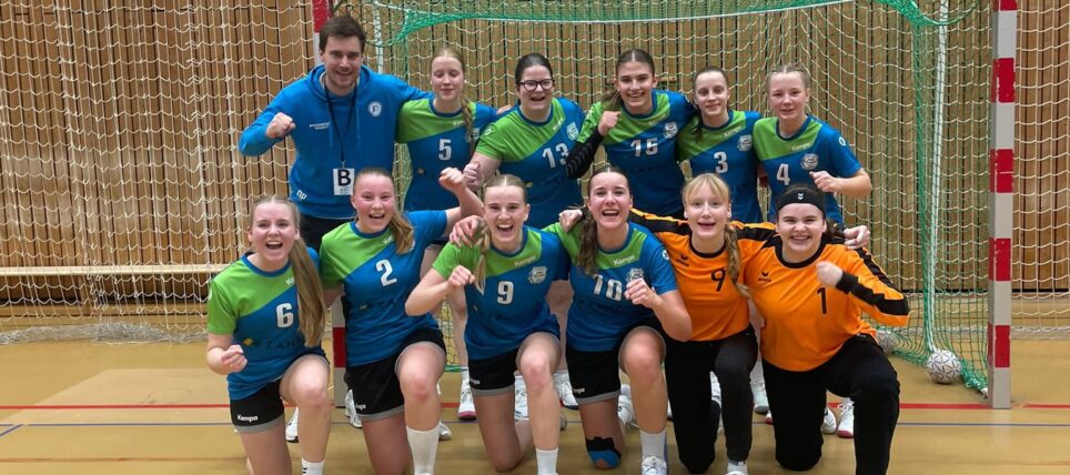 Weibliche B-Jugend: Souveräner Sieg im letzten regulären Spiel