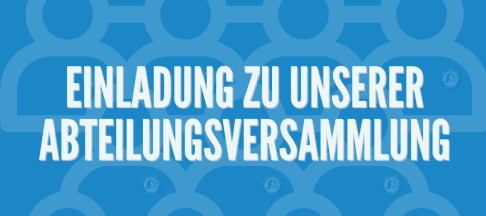 Abteilungsversammlung 2026